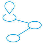 icon depicting our net zero GHG emissions journey