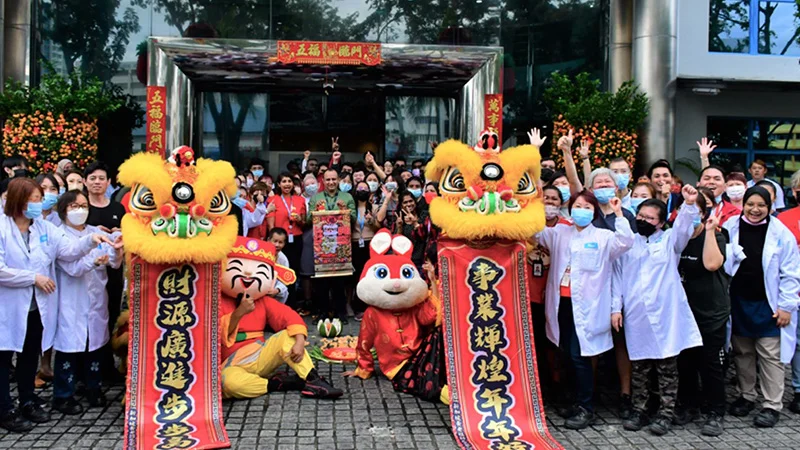 Group of Flex employees in Singapore