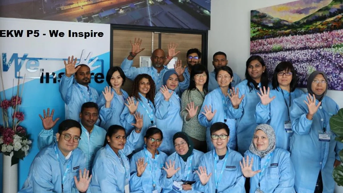 Equipo de planificación de la planta 5B de Penang