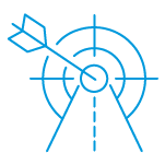 icon depicting our net zero greenhouse gas emissions target and goal