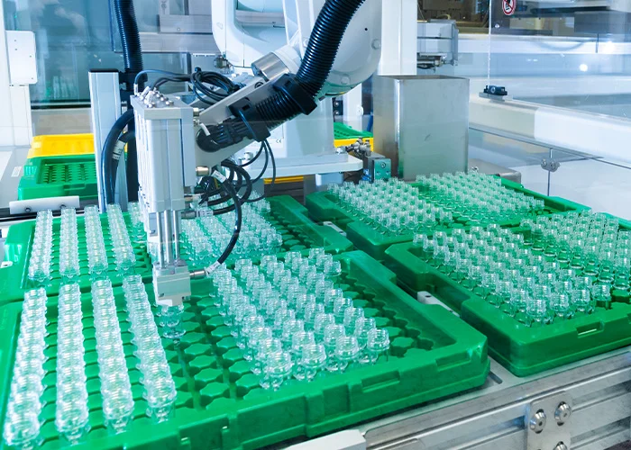 Precision plastics automated assembly