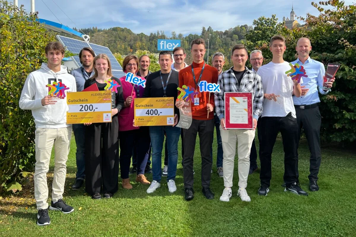 Flex apprentices after Hackathon