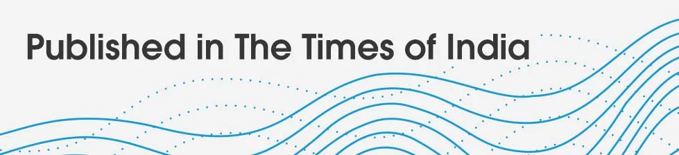 Imagen blanca con líneas azules y publicada en la época de la India.