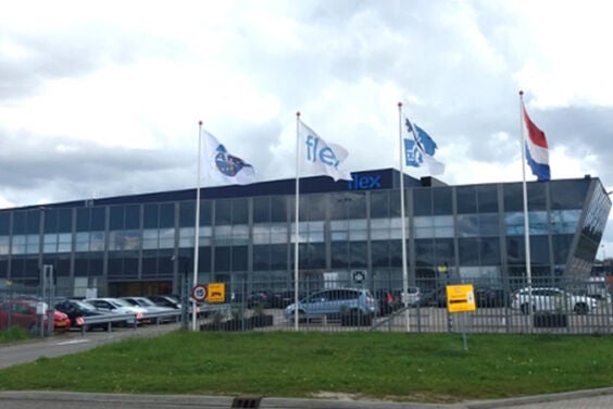 Exterior del edificio Flex en Venray, Países Bajos