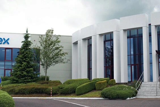 Exterior de un edificio Flex en Irlanda