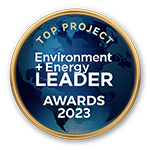 Environment + Energy Leader Top Project of the Year 2023 award